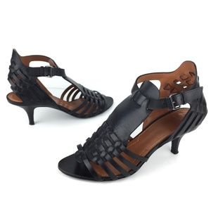 Givenchy Black Strappy Heels
